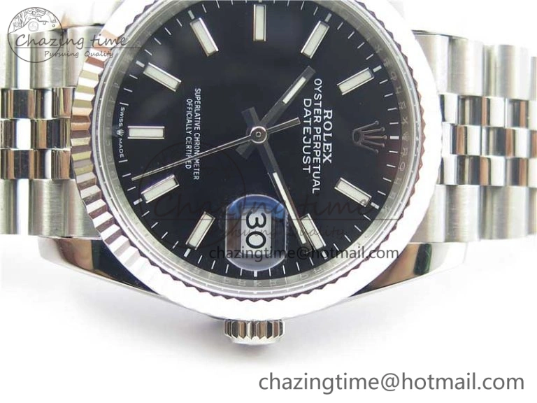 DateJust 36mm 126234 BP Maker 1:1 Best Edition 904L Steel New Version Black Dial on Jubilee Bracelet Durable 3077