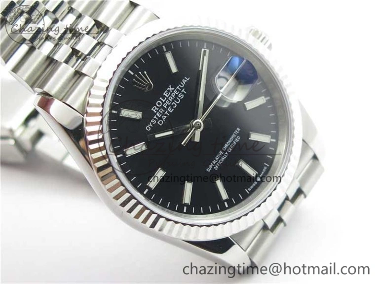 DateJust 36mm 126234 BP Maker 1:1 Best Edition 904L Steel New Version Black Dial on Jubilee Bracelet Durable 3077