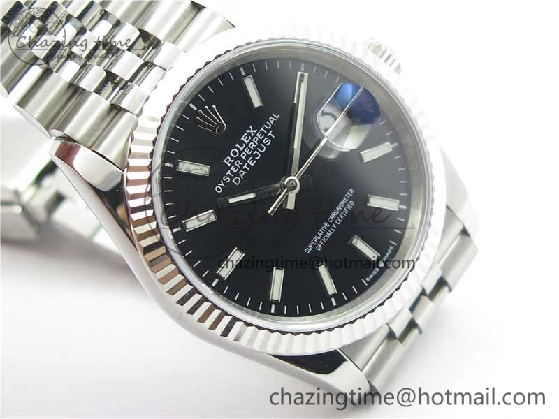 DateJust 36mm 126234 BP Maker 1:1 Best Edition 904L Steel New Version Black Dial on Jubilee Bracelet Durable 3077
