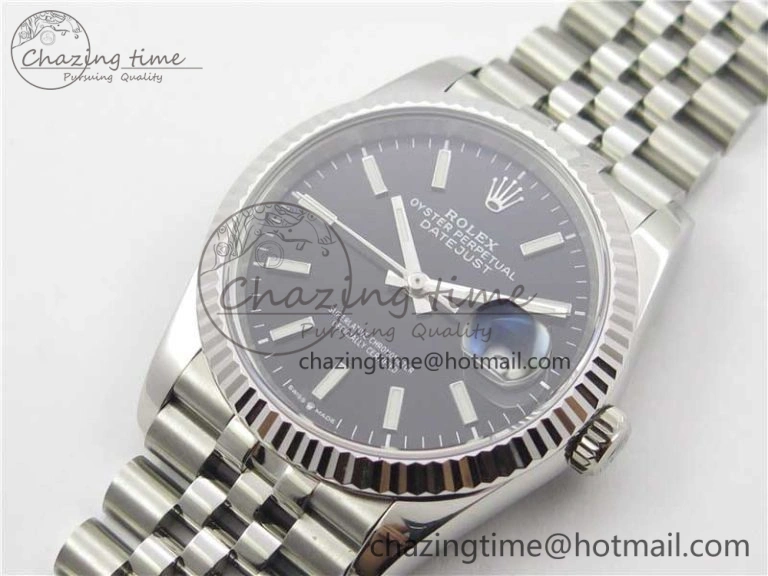 DateJust 36mm 126234 BP Maker 1:1 Best Edition 904L Steel New Version Black Dial on Jubilee Bracelet Durable 3077