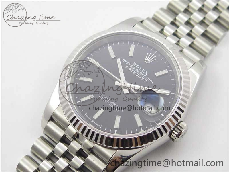 DateJust 36mm 126234 BP Maker 1:1 Best Edition 904L Steel New Version Black Dial on Jubilee Bracelet Durable 3077