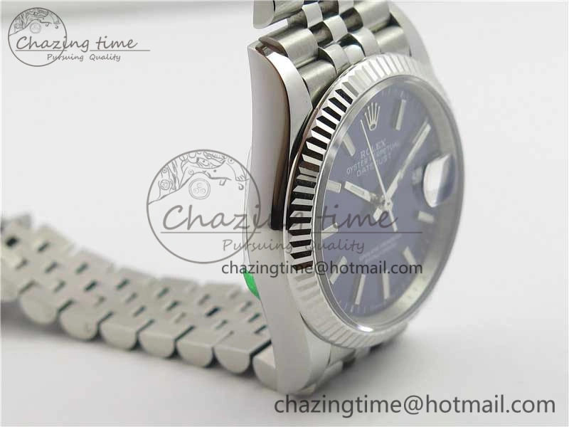 Unisex DateJust 36mm 126234 BP Maker 1:1 Best Edition 904L Steel New Version Blue Dial on Jubilee Bracelet 3076