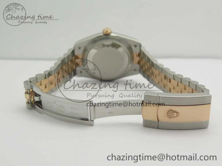 DateJust 36mm 904 SS RG Wrapped 116231 GMF Gray Dial on SS RG Wrapped Jubilee Bracelet A UrbanStyle 10596