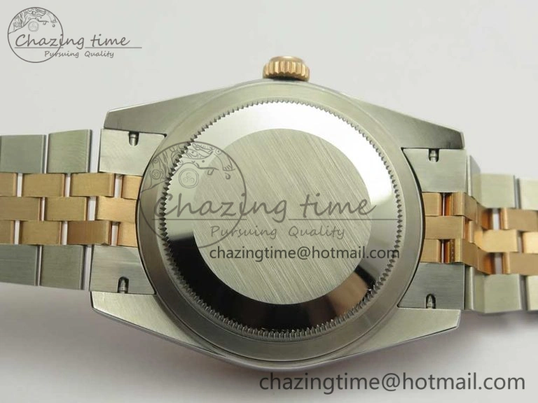 DateJust 36mm 904 SS RG Wrapped 116231 GMF Gray Dial on SS RG Wrapped Jubilee Bracelet A UrbanStyle 10596