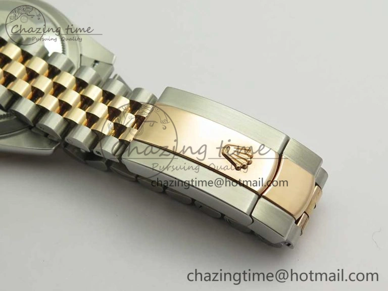 DateJust 36mm 904 SS RG Wrapped 116231 GMF Gray Diam Dial on SS RG Wrapped Jubilee Bracelet A Affordable 10599