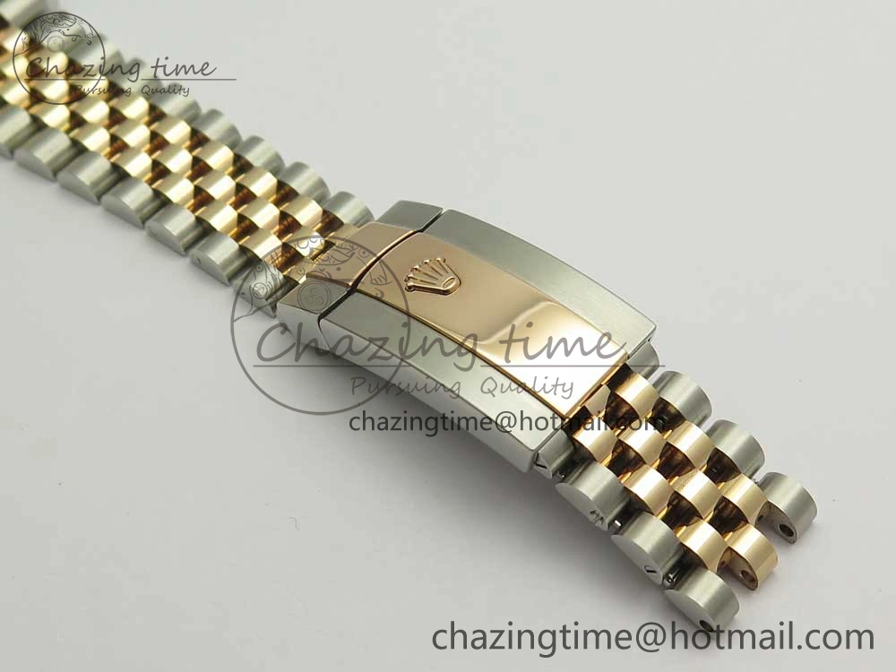 DateJust 36mm 904 SS RG Wrapped 116231 GMF RG Dial Roman on SS RG Wrapped Jubilee Bracelet A TopPick 3278