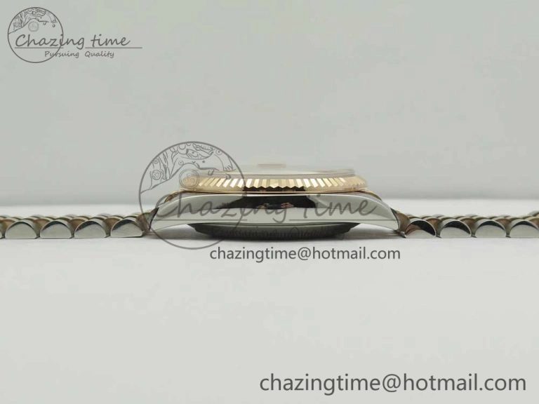 DateJust 36mm 904 SS RG Wrapped 116231 GMF RG Dial Roman on SS RG Wrapped Jubilee Bracelet A TopPick 3278