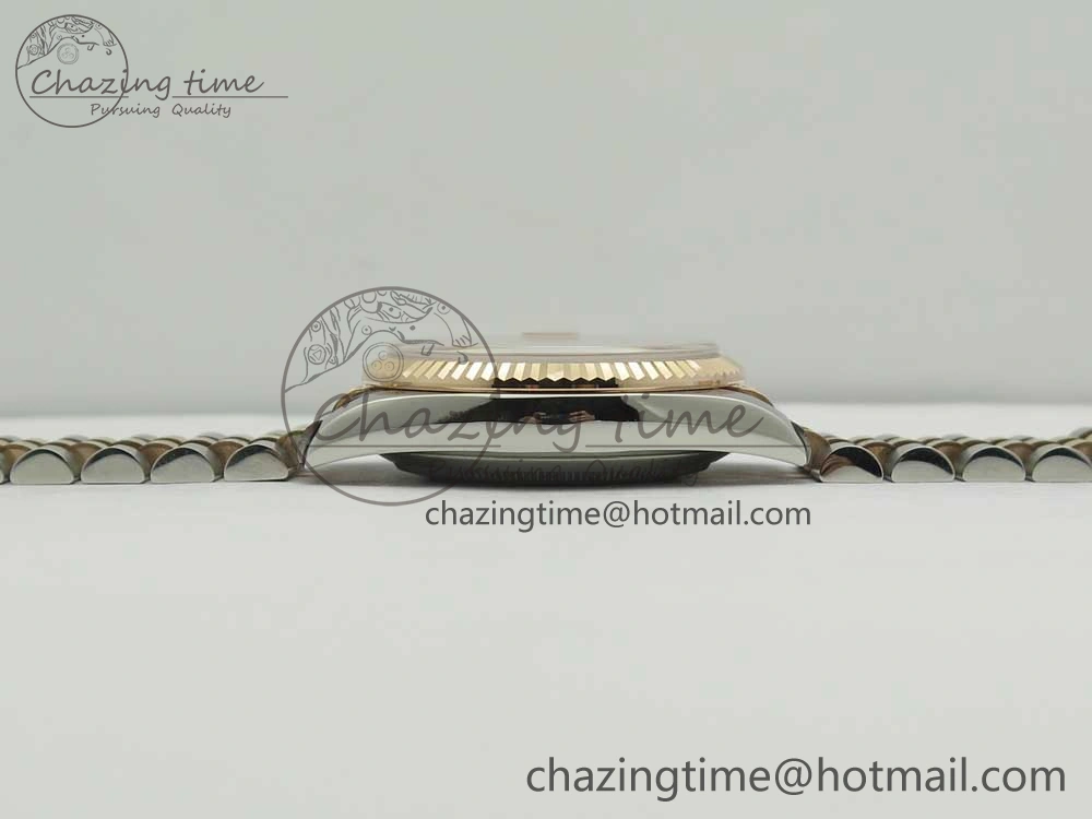 DateJust 36mm 904 SS RG Wrapped 116231 GMF RG Dial Roman on SS RG Wrapped Jubilee Bracelet A TopPick 3278