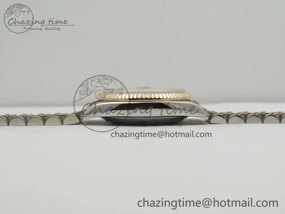 DateJust 36mm 904 SS RG Wrapped 116231 GMF Silver Diam Dial on SS RG Wrapped Jubilee Bracelet A FastDry 3271