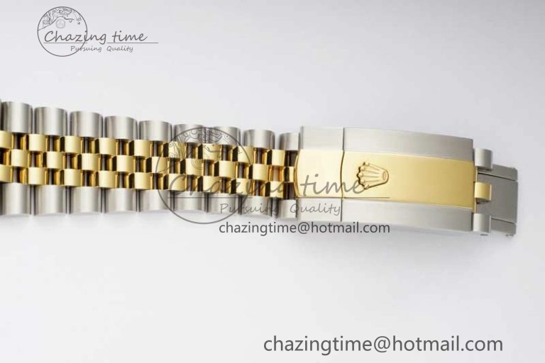 FashionForward DateJust 36mm DIWF 1:1 Best Edition 904L Steel Computer Dial Diamonds Markers on SS YG Jubilee Bracelet SA 10238