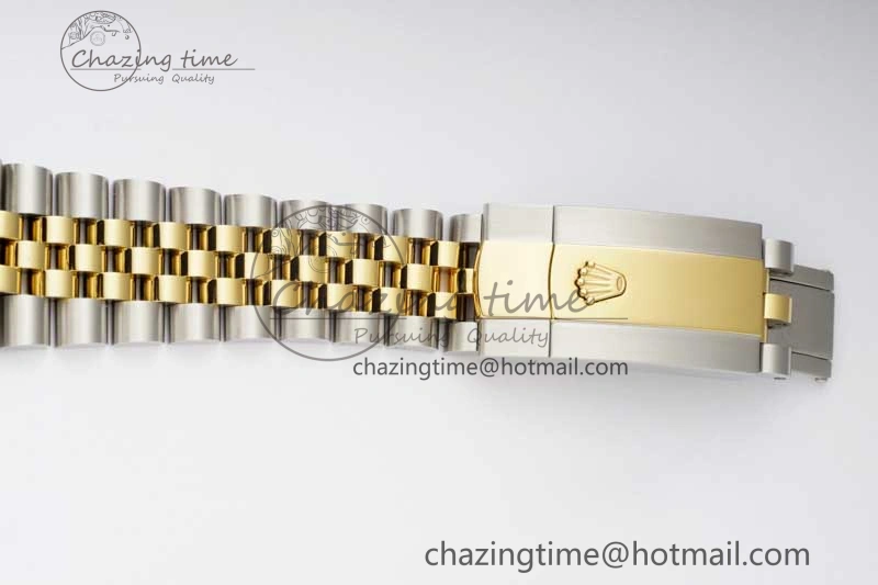 FashionForward DateJust 36mm DIWF 1:1 Best Edition 904L Steel Computer Dial Diamonds Markers on SS YG Jubilee Bracelet SA 10238