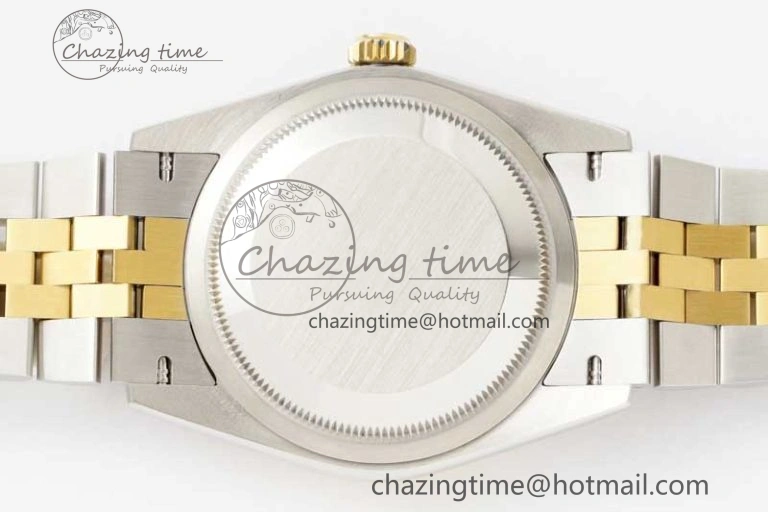 FashionForward DateJust 36mm DIWF 1:1 Best Edition 904L Steel Computer Dial Diamonds Markers on SS YG Jubilee Bracelet SA 10238