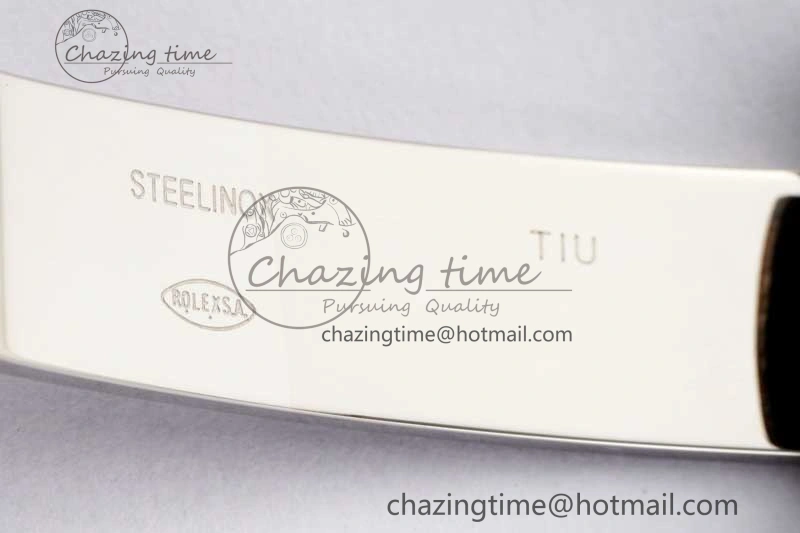 Sleek DateJust 36mm DIWF 1:1 Best Edition 904L Steel Gray Dial on SS RG Oyster Bracelet SA 2310