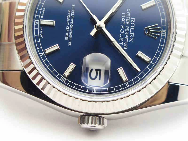 Durable DateJust 36mm SS 116234 ARF 1:1 Best Edition Blue Dial Stick Markers On 904L SS Oyster Bracelet SA 3562