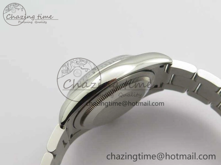 UrbanChic DateJust 36mm SS 116234 ARF 1:1 Best Edition Blue Roman Dial Fluted On 904L SS Oyster Bracelet SA 3516