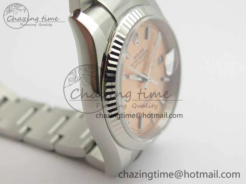 DateJust 36mm SS 116234 ARF 1:1 Best Edition Pink Dial Stick Markers On 904L SS Oyster Bracelet SA Casual 3568