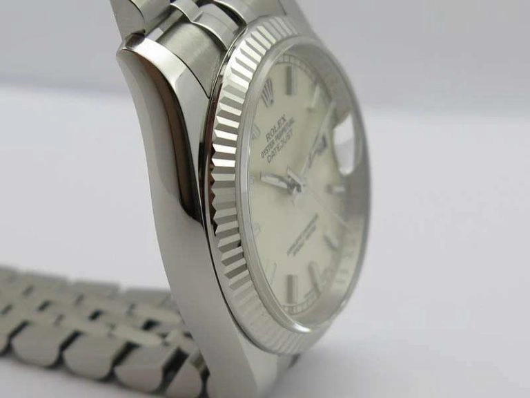 Premium DateJust 36mm SS 116234 ARF 1:1 Best Edition Silver Dial On 904L SS Jubilee Bracelet SA 3563