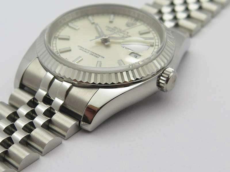 Premium DateJust 36mm SS 116234 ARF 1:1 Best Edition Silver Dial On 904L SS Jubilee Bracelet SA 3563