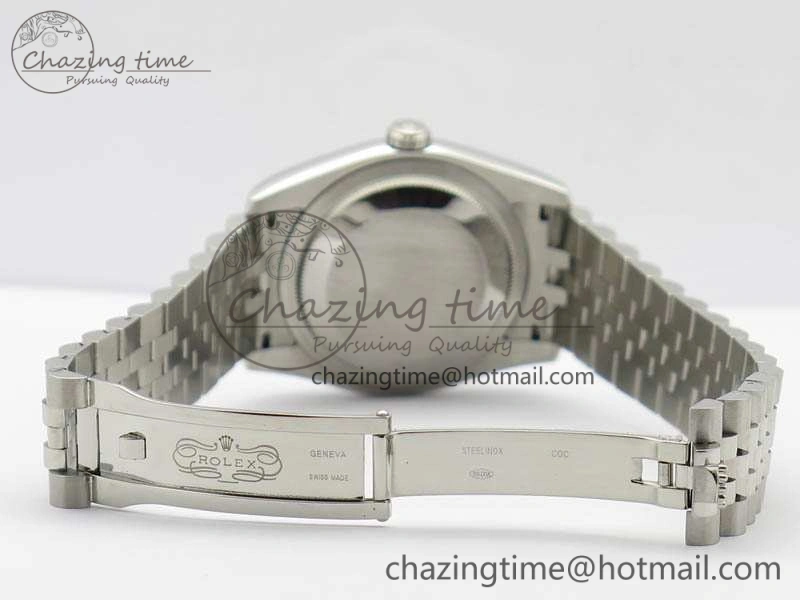 HighPerformance DateJust 36mm SS 116234 ARF 1:1 Best Edition White Dial Stick Markers On 904L SS Jubilee Bracelet SA 3571