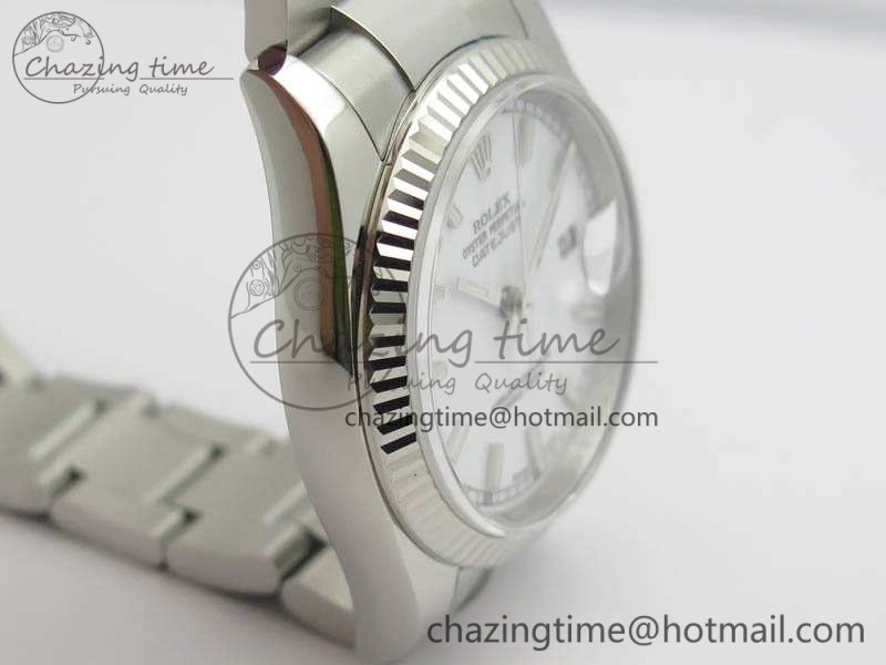 DateJust 36mm SS 116234 ARF 1:1 Best Edition White Dial Stick Markers On 904L SS Oyster Bracelet SA Elegant 3566