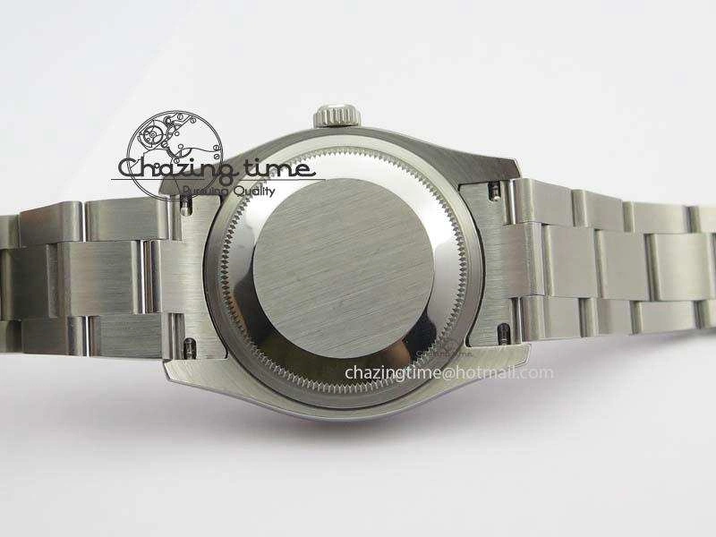 Snug DateJust 36mm SS BP-Maker Best Edition Diamond Bezel White MOP Dial On SS Bracelet A2824 V 3842