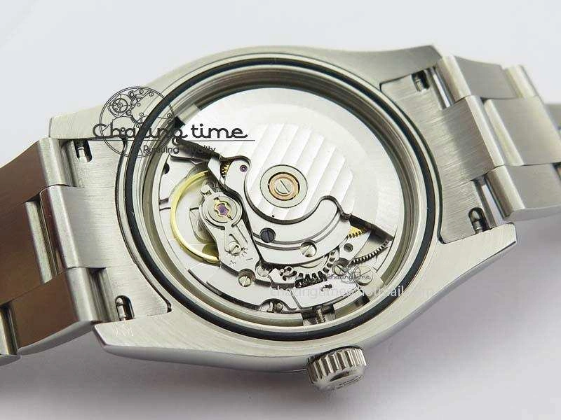 Snug DateJust 36mm SS BP-Maker Best Edition Diamond Bezel White MOP Dial On SS Bracelet A2824 V 3842