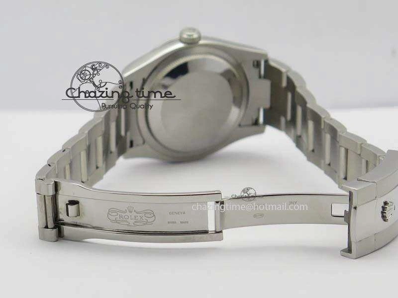 Snug DateJust 36mm SS BP-Maker Best Edition Diamond Bezel White MOP Dial On SS Bracelet A2824 V 3842