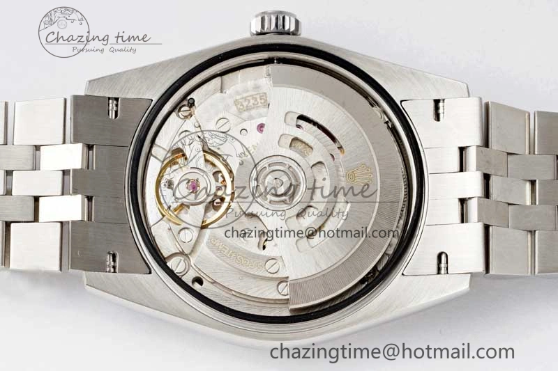 DateJust 36mm SS DIWF 1:1 Best Edition 904L Steel Gray Dial Green Markers on Jubilee Bracelet SA FreshLook 10243