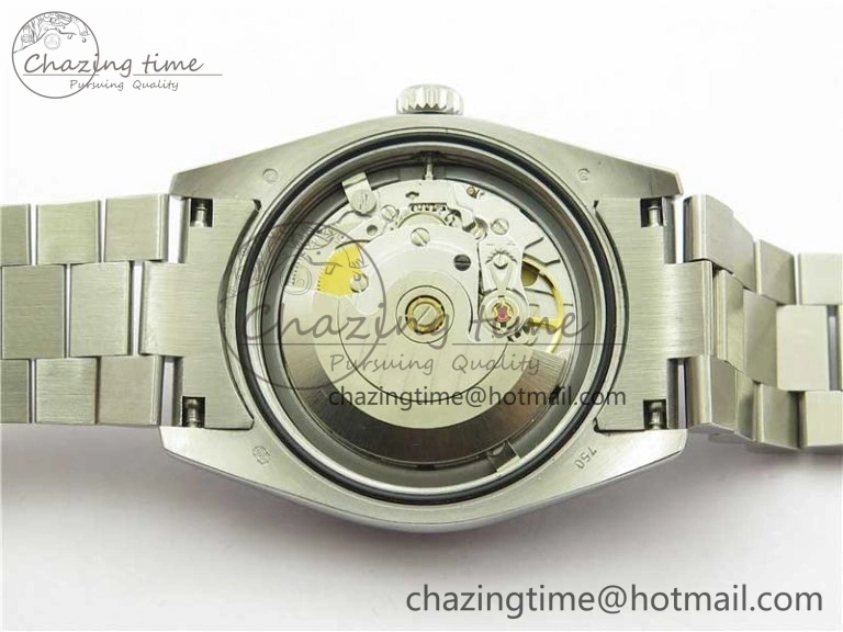 HighQuality DateJust 36mm SS EDF Best Edition Green Malachite Dial Crystal Markers on SS President Bracelet A 2861