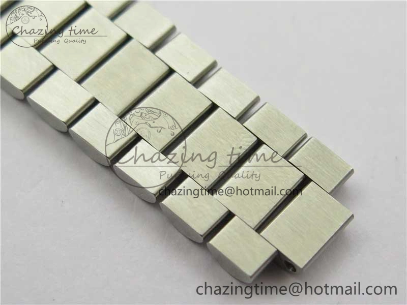 HighQuality DateJust 36mm SS EDF Best Edition Green Malachite Dial Crystal Markers on SS President Bracelet A 2861