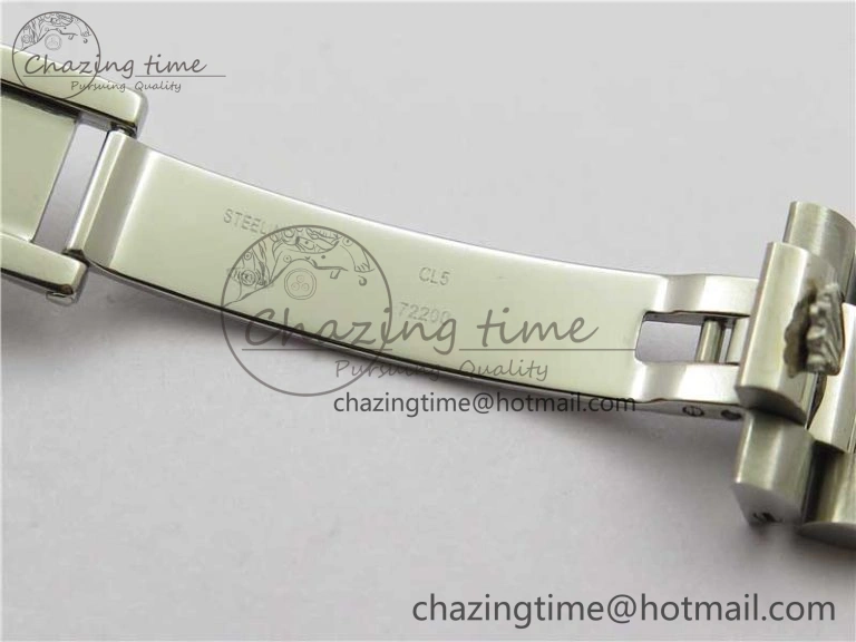 HighQuality DateJust 36mm SS EDF Best Edition Green Malachite Dial Crystal Markers on SS President Bracelet A 2861