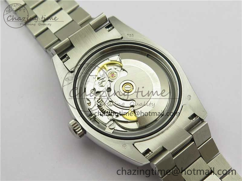 HighQuality DateJust 36mm SS EDF Best Edition Green Malachite Dial on SS President Bracelet A 2866