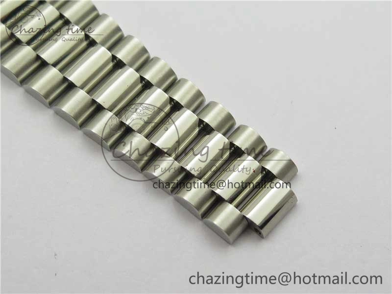 HighQuality DateJust 36mm SS EDF Best Edition Green Malachite Dial on SS President Bracelet A 2866