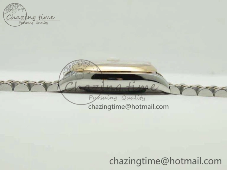 ZeroBulk DateJust 36mm SS RG 116231 ARF 1:1 Best Edition Rose Gold Dial On SS RG Jubilee Bracelet SA 3490