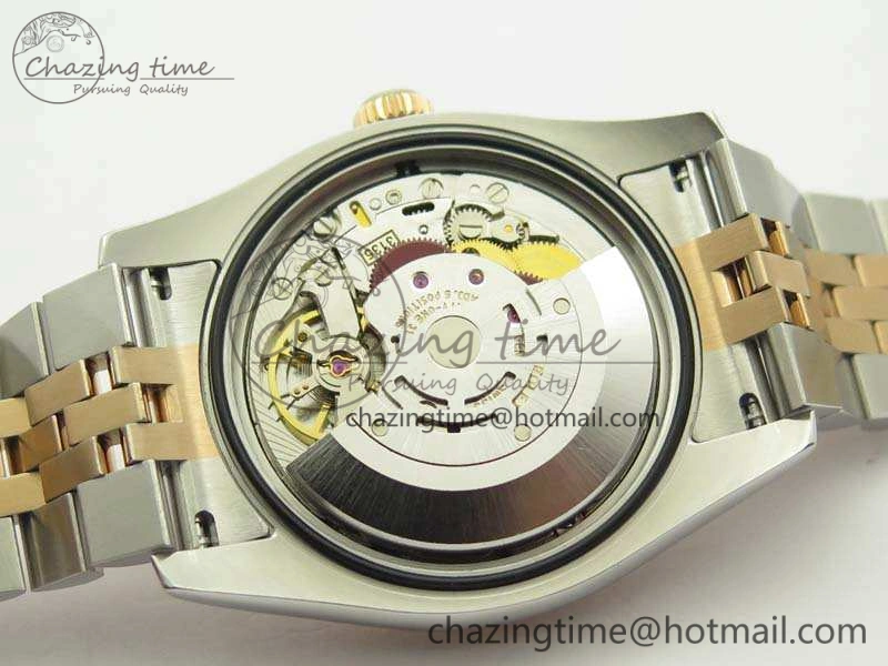 ZeroBulk DateJust 36mm SS RG 116231 ARF 1:1 Best Edition Rose Gold Dial On SS RG Jubilee Bracelet SA 3490