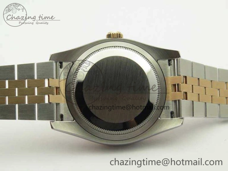 ZeroBulk DateJust 36mm SS RG 116231 ARF 1:1 Best Edition Rose Gold Dial On SS RG Jubilee Bracelet SA 3490