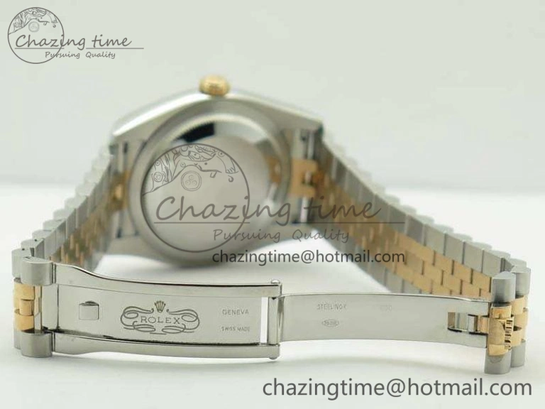 ZeroBulk DateJust 36mm SS RG 116231 ARF 1:1 Best Edition Rose Gold Dial On SS RG Jubilee Bracelet SA 3490