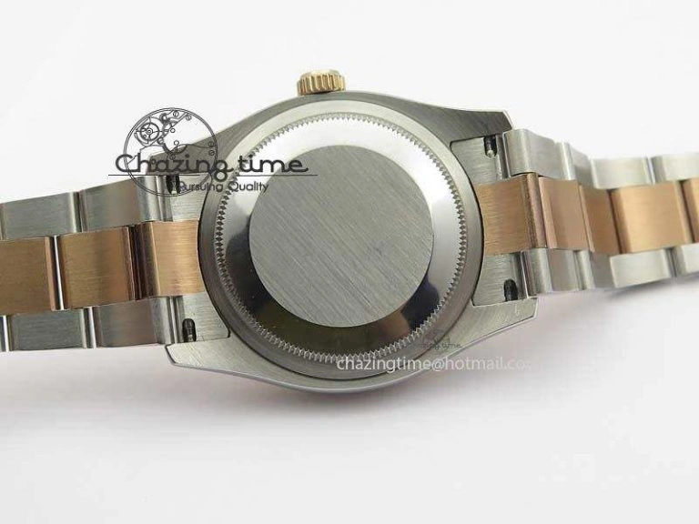 DateJust 36mm SS RG BP-Maker Best Edition MOP Diamond Markers Dial On SS RG Bracelet A2824 V FastDry 3840