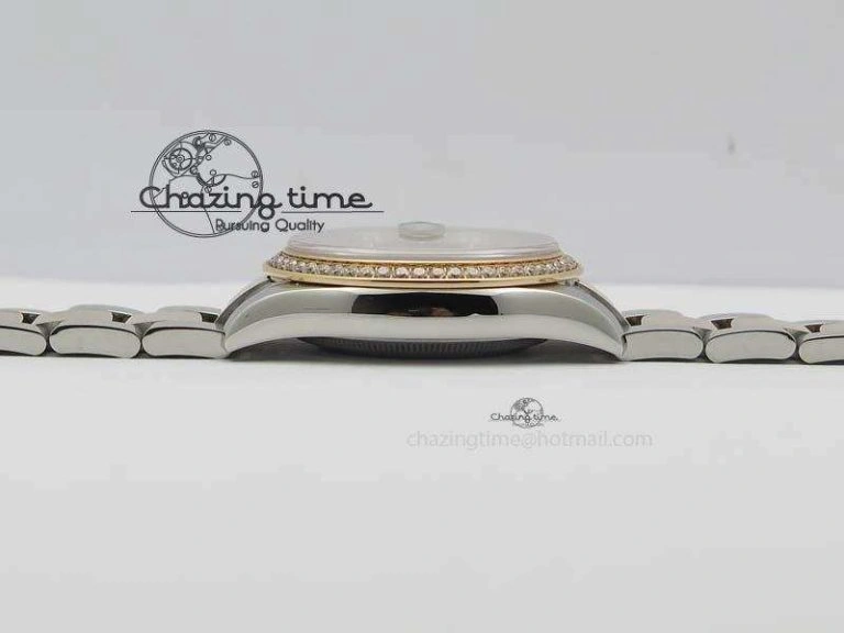 DateJust 36mm SS RG BP-Maker Best Edition MOP Diamond Markers Dial On SS RG Bracelet A2824 V FastDry 3840