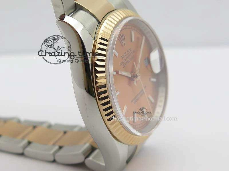 DateJust 36mm SS RG BP-Maker Best Edition Rose Gold Dial On SS RG Bracelet A2824 V Modern 3841