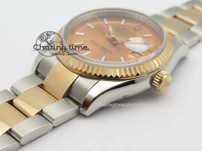 DateJust 36mm SS RG BP-Maker Best Edition Rose Gold Dial On SS RG Bracelet A2824 V Modern 3841