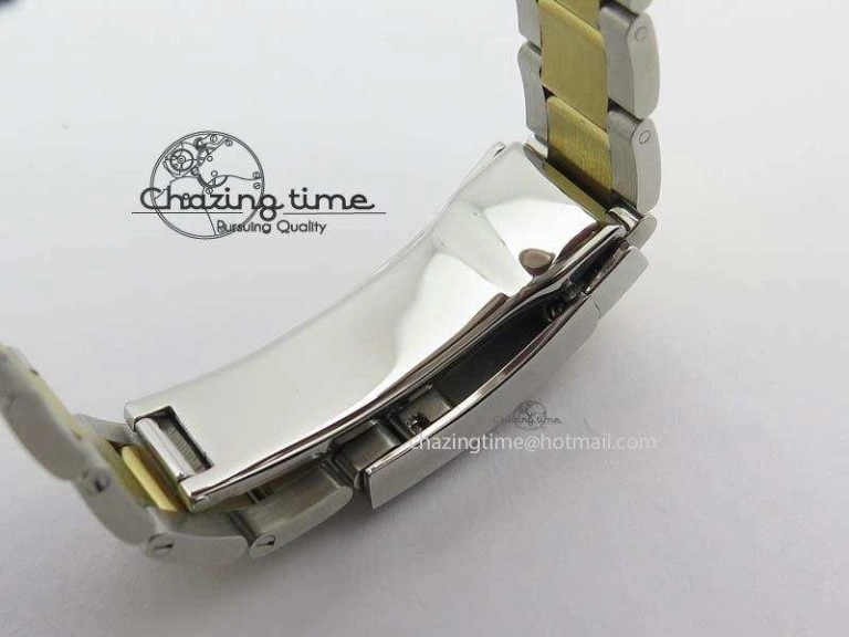WrinkleFree DateJust 36mm SS YG BP-Maker Best Edition Diamond Bezel White Dial On SS YG Bracelet A2824 V 3829