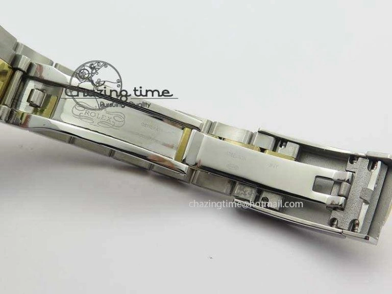 WrinkleFree DateJust 36mm SS YG BP-Maker Best Edition Diamond Bezel White Dial On SS YG Bracelet A2824 V 3829
