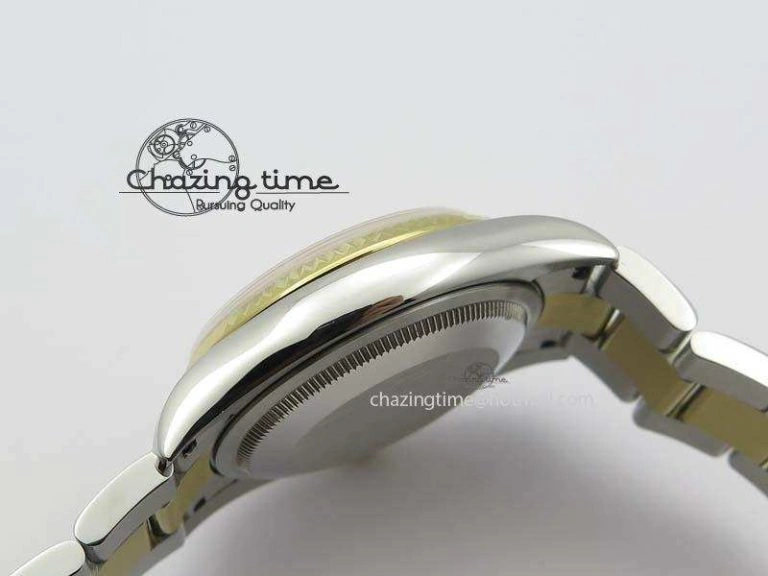 DateJust 36mm SS YG BP-Maker Best Edition Gold Dial On SS YG Bracelet A2824 V Supportive 3838