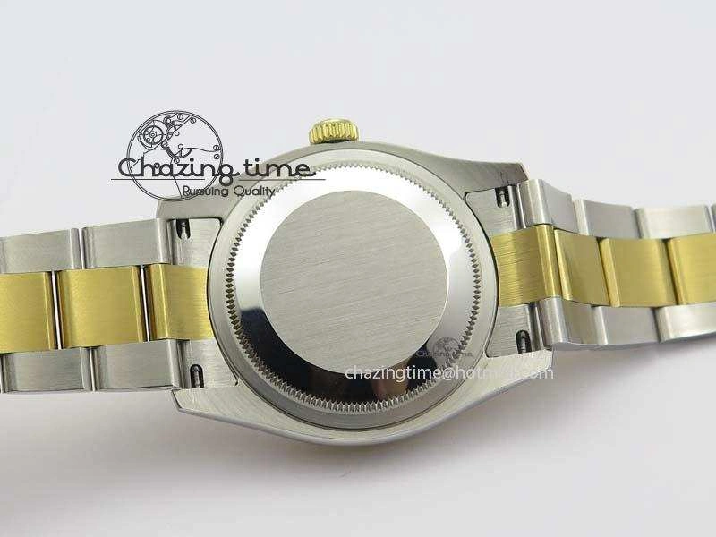 DateJust 36mm SS YG BP-Maker Best Edition Gold Dial On SS YG Bracelet A2824 V Supportive 3838