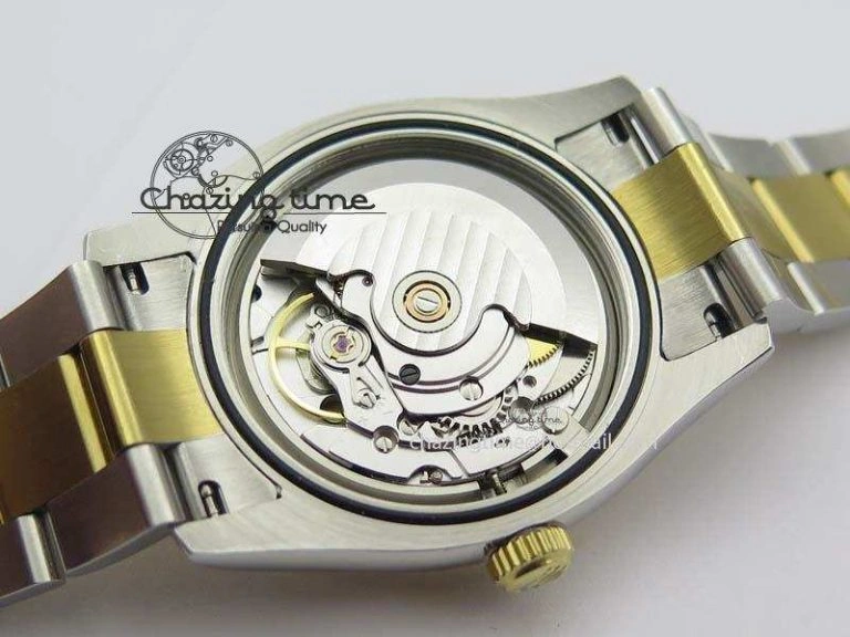 DateJust 36mm SS YG BP-Maker Best Edition Gold Dial On SS YG Bracelet A2824 V Supportive 3838
