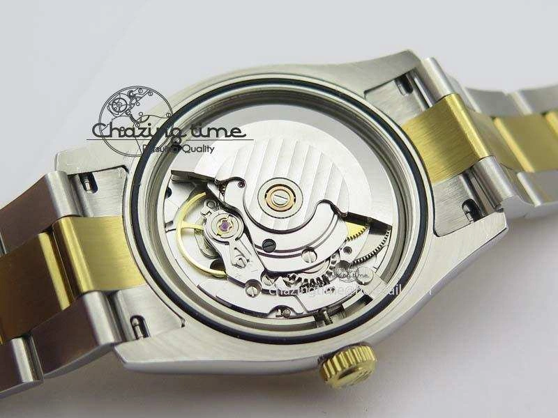 DateJust 36mm SS YG BP-Maker Best Edition Gold Dial On SS YG Bracelet A2824 V Supportive 3838