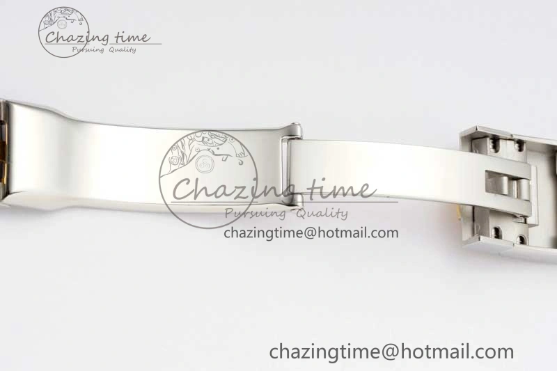 Sleek DateJust 36mm SS YG DIWF 1:1 Best Edition 904L Steel Gray Dial Green Markers on Jubilee Bracelet SA 2309