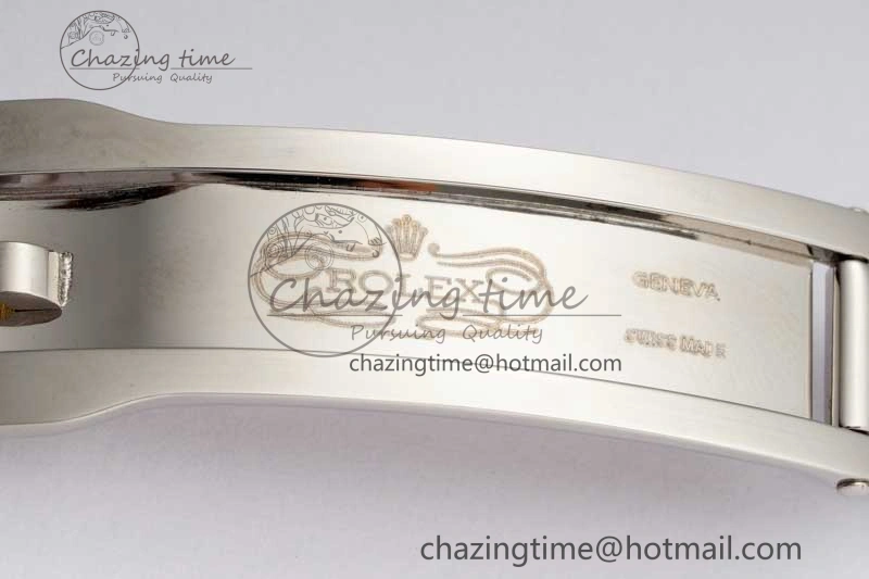 Sleek DateJust 36mm SS YG DIWF 1:1 Best Edition 904L Steel Gray Dial Green Markers on Jubilee Bracelet SA 2309