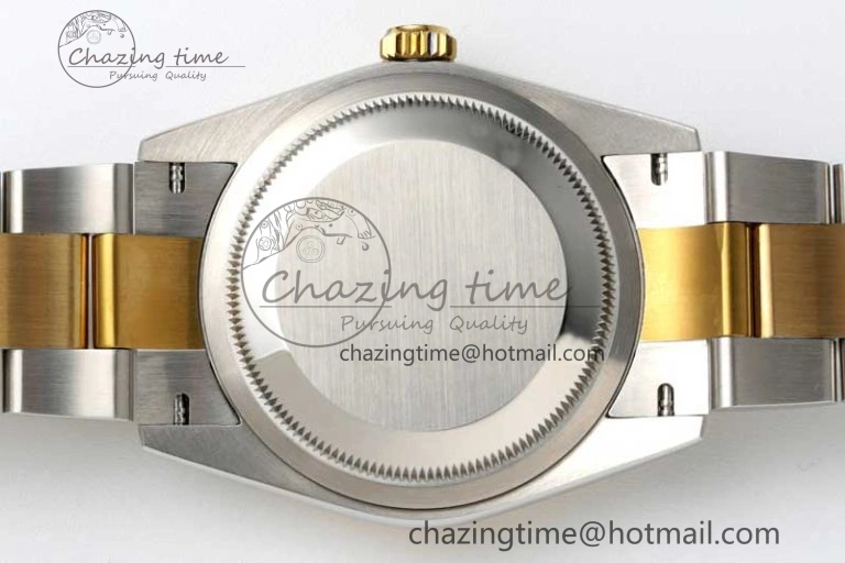 DateJust 36mm SS YG DIWF 1:1 Best Edition 904L Steel White MOP Diamonds Dial on Oyster Bracelet SA Supportive 10240